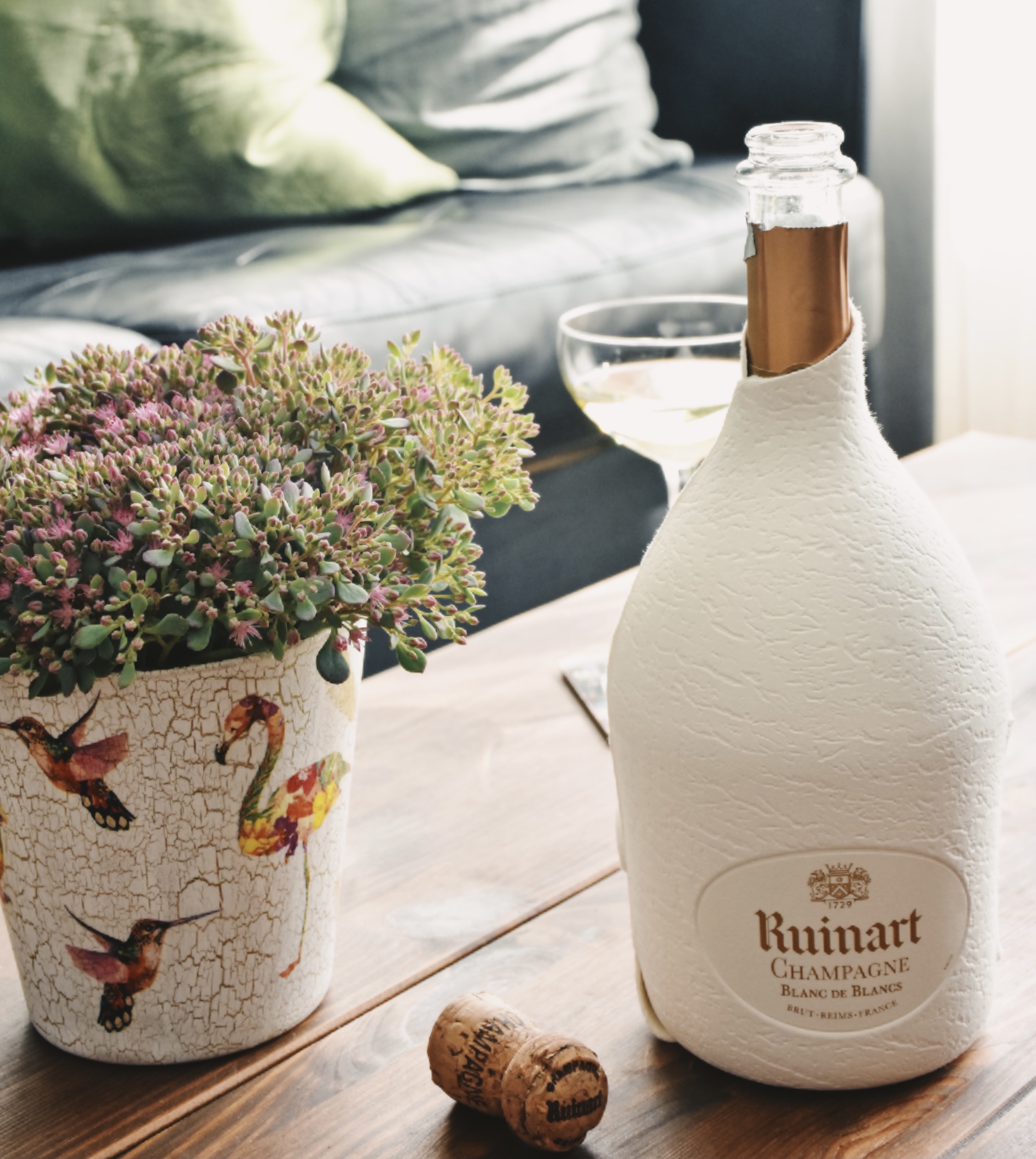 Ruinart's Second Skin is a new innovative recyclable gift packaging