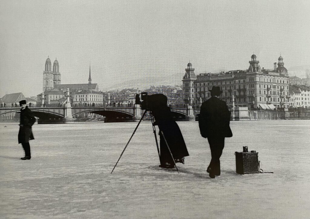 Seegfrörni 1891, Frozen Lake Zurich